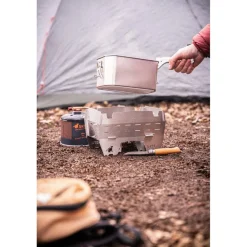 Discount SKOTTI Mini Grill houtskoolbarbecue silver