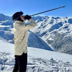 New Slokki Skistokken zwart - 125 cm