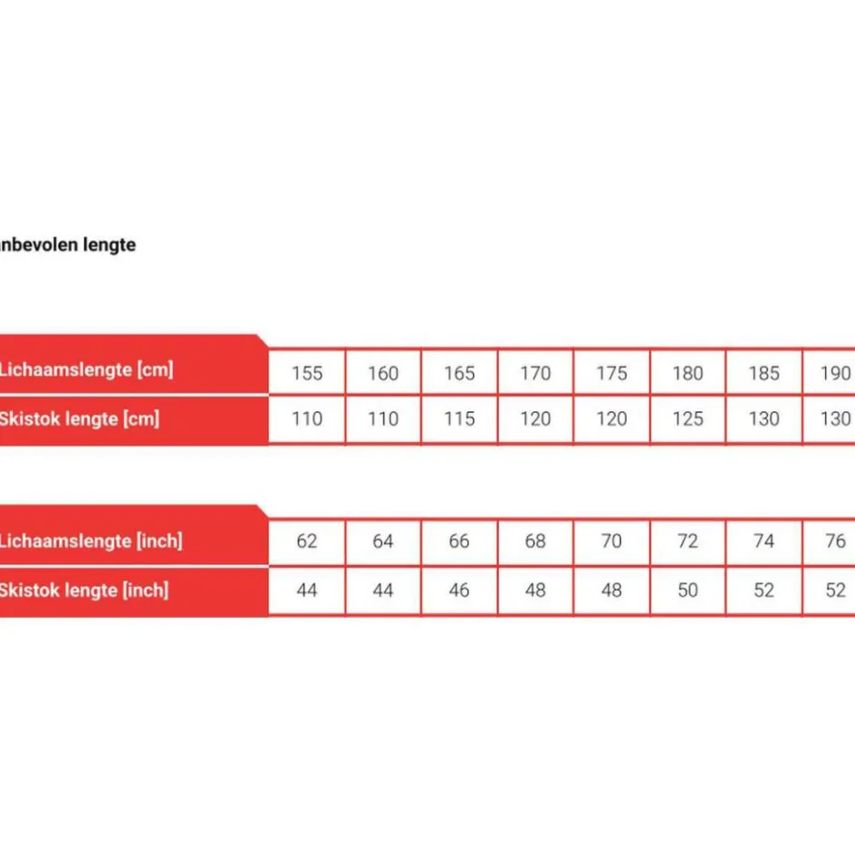 New Slokki Skistokken zwart - 125 cm