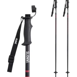 Slokki Skistokken zwart - 110 cm