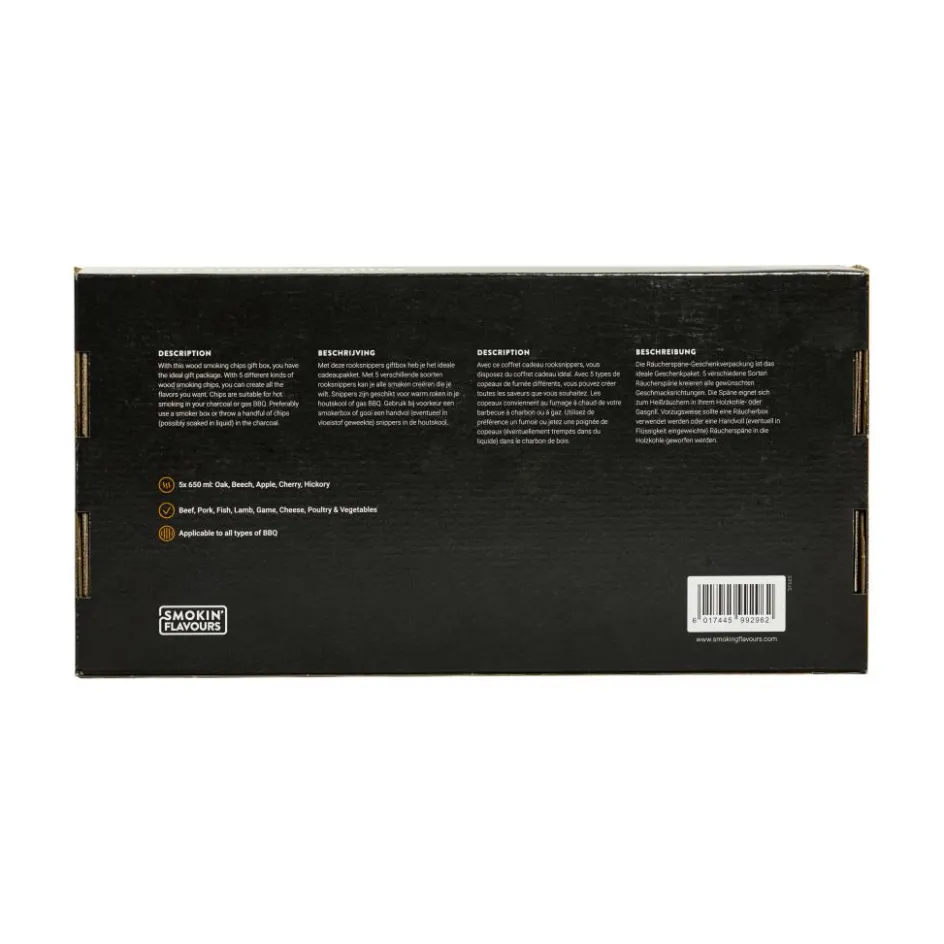 Outlet Smokin' Flavours rooksnippers geschenkset 650 ml