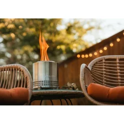 Outlet Solo Stove  Mesa XL tafelvuur ø 17,8 cm stainless steel