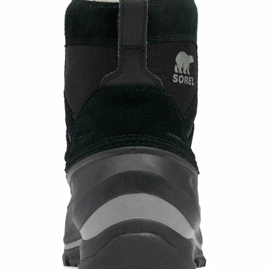 Clearance Sorel Buxton Lace snowboots heren black quarry