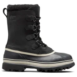 Outlet Sorel Caribou snowboots heren black dark stone