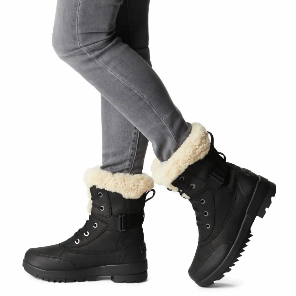 Sale Sorel Torino II snowboots dames black sea salt