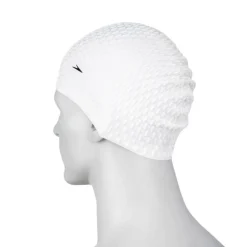 Speedo Bubble Cap badmuts white
