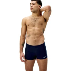 New Speedo Endurance+ MAX Tech Panel zwemboxer heren navy blue