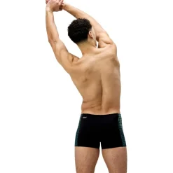 Speedo Endurance+ MAX Tech Panel zwemboxer heren black turquoise