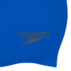 New Speedo Plain Moulded badmuts blue