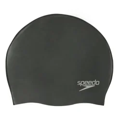 Speedo Plain Moulded badmuts zwart