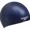Speedo Plain Moulded badmuts junior navy