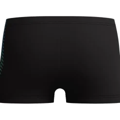 Speedo Plastisol Placement zwemboxer junior black green