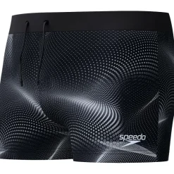 Speedo Valmilton Allover zwemboxer heren black grey