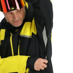 Spyder Leader winterjas heren acid yellow