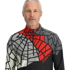 Sale Spyder Legacy Half Zip skipully heren black