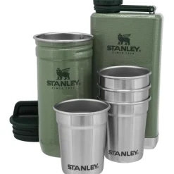 Stanley PMI Adventure Shotglass Classic drinkfles set hammertone green