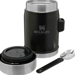 Stanley PMI  Classic Legendary +spork lunchpot 400 ml  matte black pebble