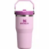 Stanley PMI  Iceflow Flip Straw Tumbler thermosbeker 590 ml cherry blossom
