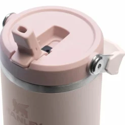 New Stanley PMI  Iceflow Flip Straw Tumbler thermosbeker 890 ml rose quartz