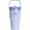 Online Stanley PMI  Iceflow Flip Straw Tumbler thermosbeker 590 ml dew drop
