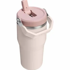 Stanley PMI  Iceflow Flip Straw Tumbler thermosbeker 590 ml rose quartz