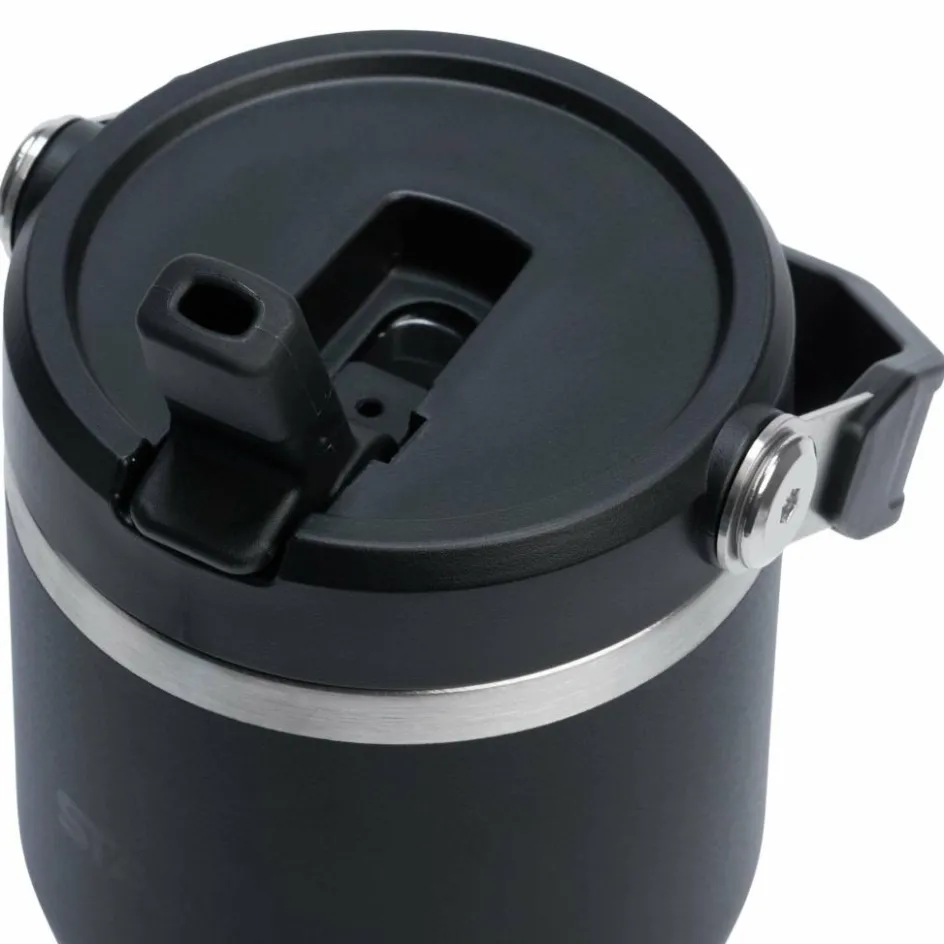 Stanley PMI Iceflow Flip Straw Tumbler thermosbeker 590 ml black 2.0
