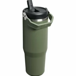 Online Stanley PMI  Iceflow Flip Straw Tumbler thermosbeker 890 ml dried pine