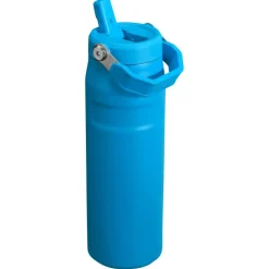 Stanley PMI  The Iceflow Bottle Flip Straw 2.0 thermosfles 700 ml azure