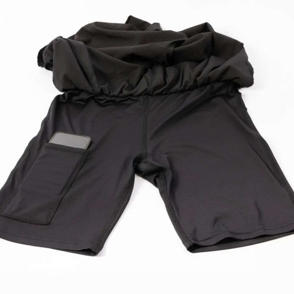 Stanno Functionals 2-in-1 short zwart