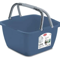 Stefanplast Vierkante afwasteil met hengsels 18,5 liter assorti