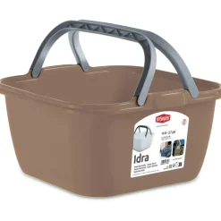 Stefanplast Vierkante afwasteil met hengsels 14 liter assorti