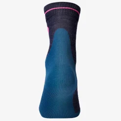 STOX Energy Socks  Merino Hiking wandel compressiesokken dames dark blue pink