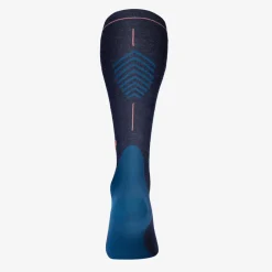 Outlet STOX Energy Socks  Merino Hiking wandel compressiesokken dames dark blue coral