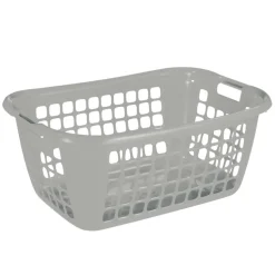 Clearance Sunware Basic wasmand 65 cm zilvergrijs