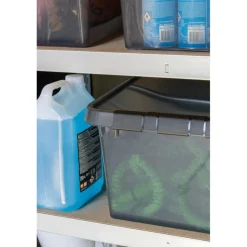 Discount Sunware Comfort Line opbergbox 36 liter transparant grijs  zwart