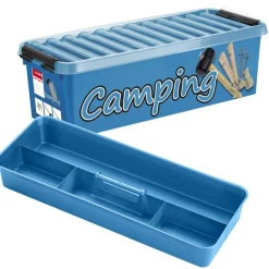 Discount Sunware Q-Line Camping opbergbox 9,5 liter blauw