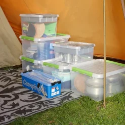 Discount Sunware Q-Line Camping opbergbox 9,5 liter blauw