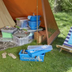 Discount Sunware Q-Line Camping opbergbox 9,5 liter blauw