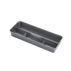 Sunware Q-Line Multi opbergbox 9,5 liter transparant metaal