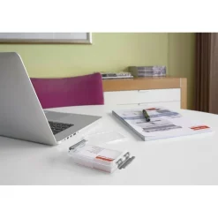 Clearance Sunware Q-Line opbergbox 0,2 liter transparant metallic