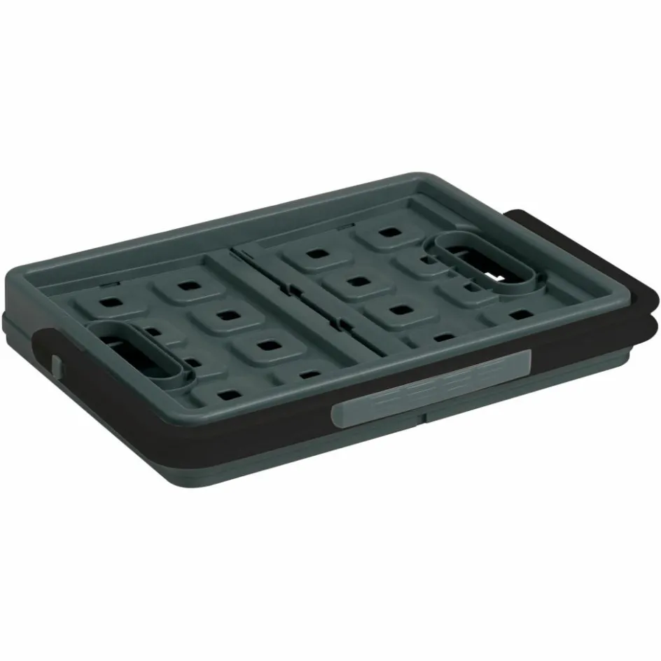 Sunware Square Folda vouwkrat met handgreep 24 liter antraciet