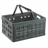 Sunware Square Folda vouwkrat met handgreep 32 liter  antraciet