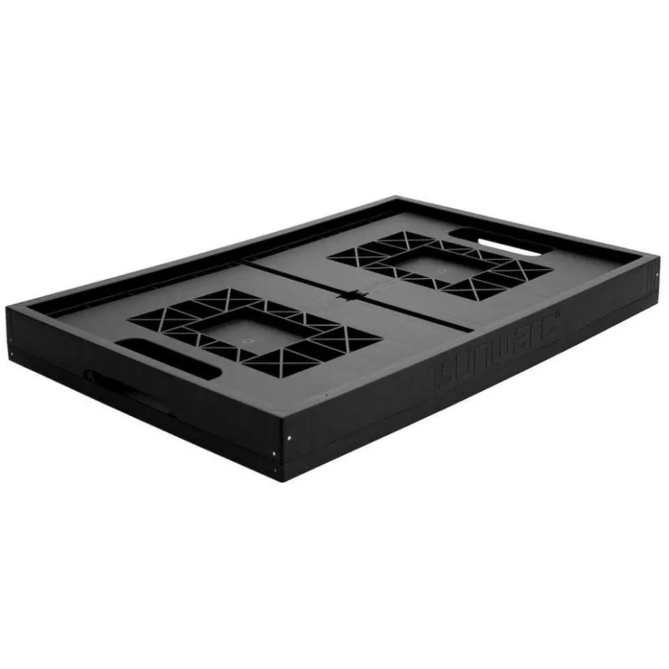 Sale Sunware Square Heavy Duty vouwkrat 45 liter zwart