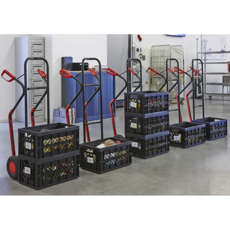 Sale Sunware Square Heavy Duty vouwkrat 45 liter zwart