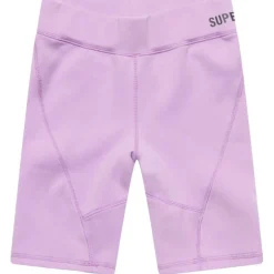 Sale Superdry Code Tech Biker short dames mid lilac