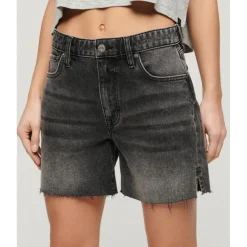 Sale Superdry Cut Off short dames black stone