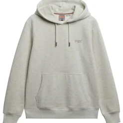 Superdry Essential hoodie heren straw grey