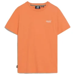 Superdry Essential Logo shirt heren sunburst coral