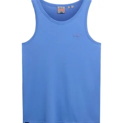 Best Superdry Essential tanktop heren chambray blue