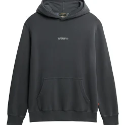 Superdry hoodie heren washed black